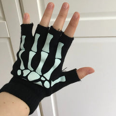 Glowing Halloween Gloves