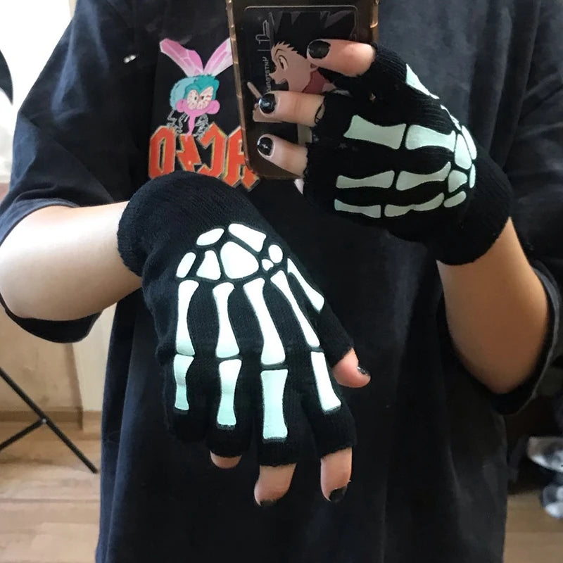 Glowing Halloween Gloves