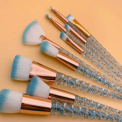 Salon-Grade 8-Piece Makeup Brush Set