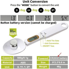 Electronic Kitchen Spoon Scale