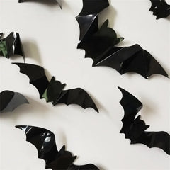 16pcs Halloween Bat Sticker