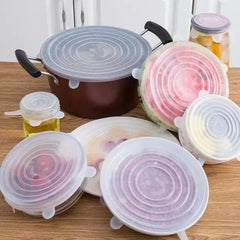 Adjustable Kitchen Silicone Cap Set (6 Pcs.)