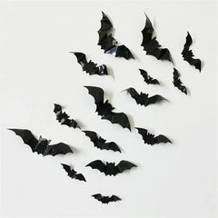 16pcs Halloween Bat Sticker