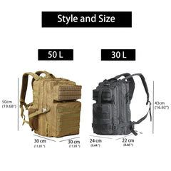 Tactical Internal Frame Camping Backpack