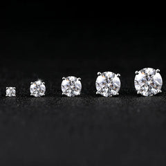 Moissanite Stud Earrings