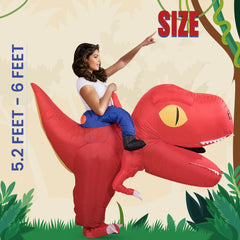 Adult Inflatable Ride-on Dinosaur Costume  - Halloween Cosplay