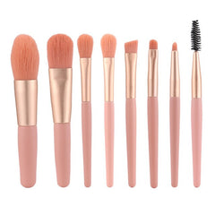 Salon-Grade 8-Piece Makeup Brush Set