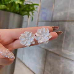 Modern Flower Earrings